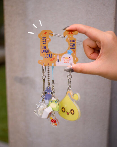 Bread Tag Carabiner