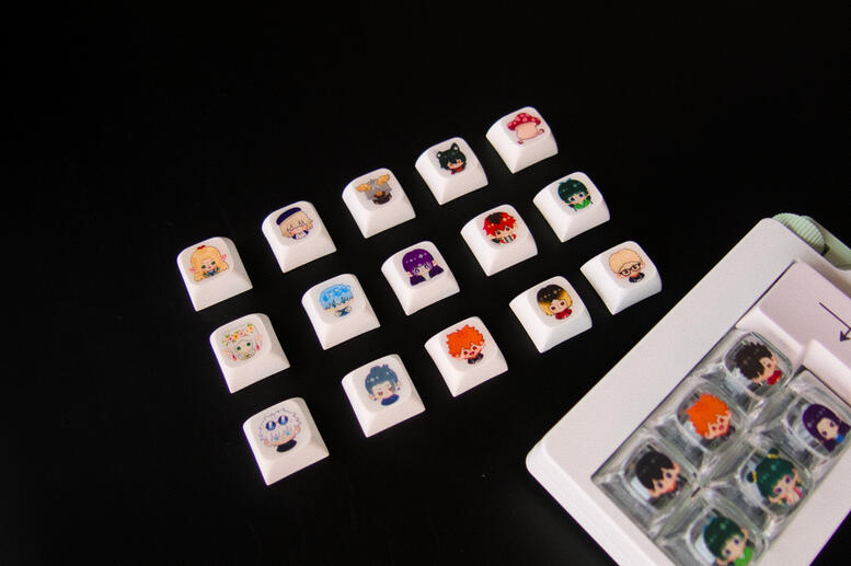 Anime Keycaps